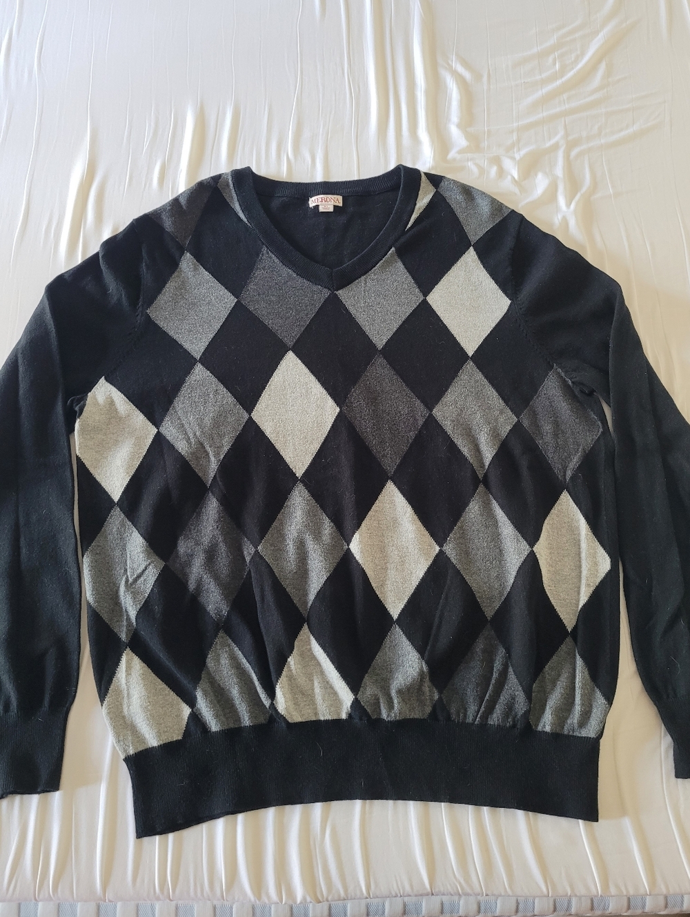 Merona Argyle Men's Sweater